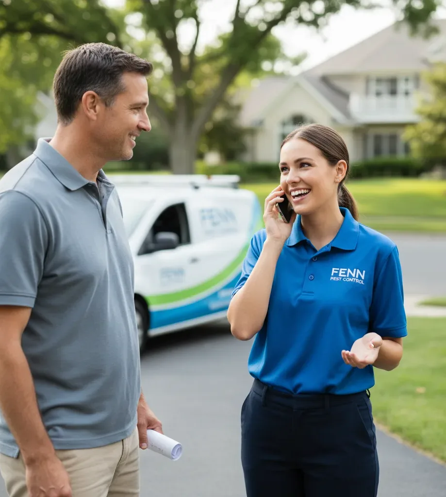 Fenn Pest Control customer support in Dyersville